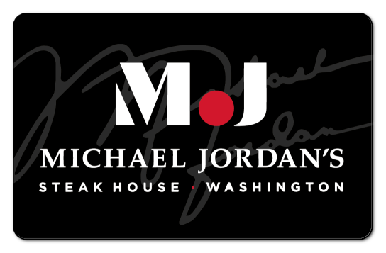 Michael Jordan logo over black background with his signature 